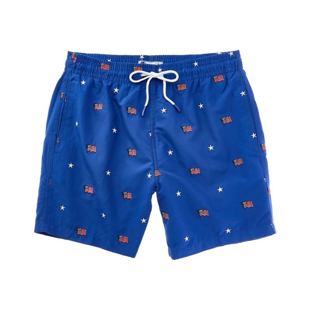 Trunks Surf & Swim Co. Mens  Sano Swim Trunk, Blue